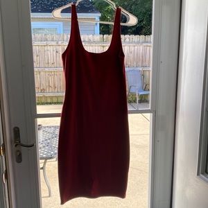 Cotton in body con dress
